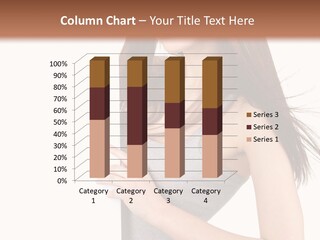 Space Showing Female PowerPoint Template