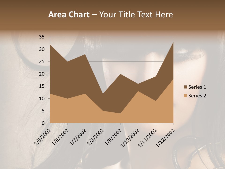 Female Make Up Beautiful PowerPoint Template