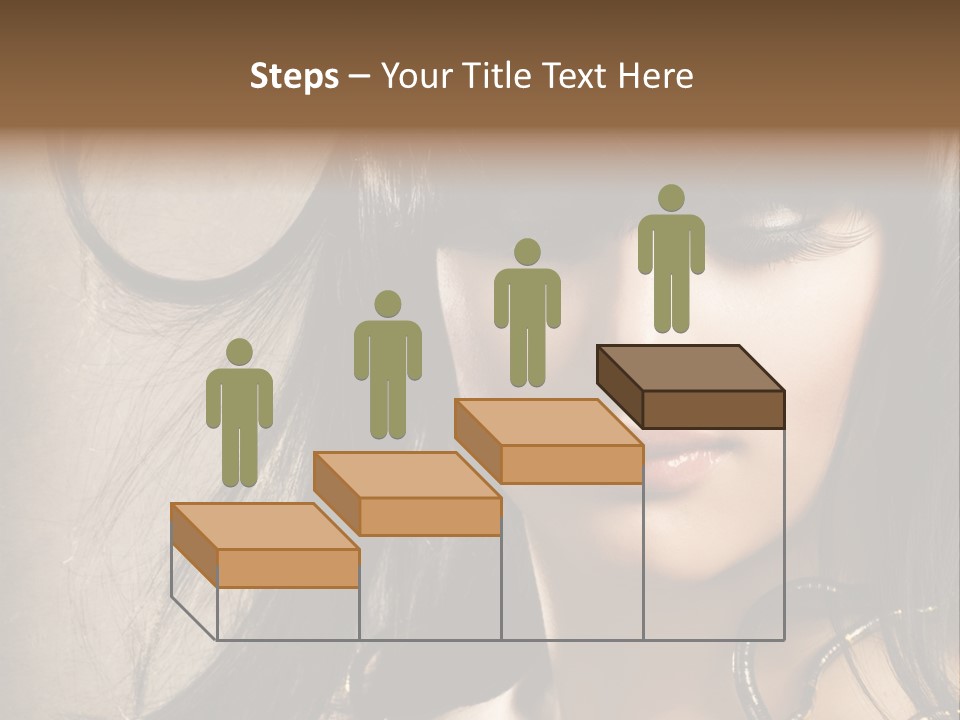 Female Make Up Beautiful PowerPoint Template