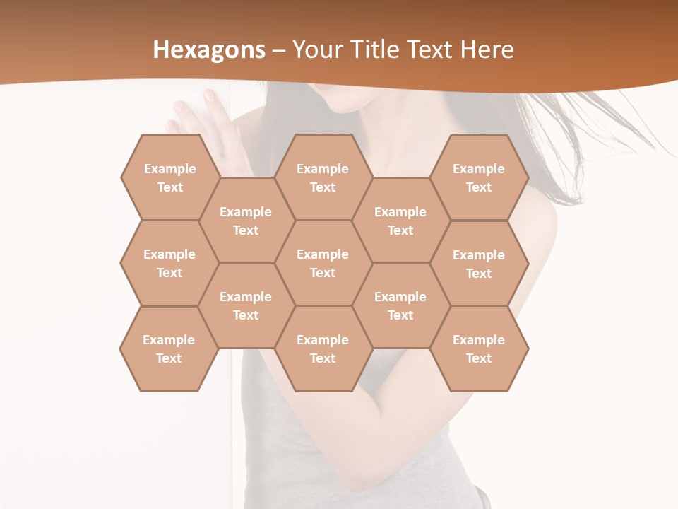 Space Message White PowerPoint Template