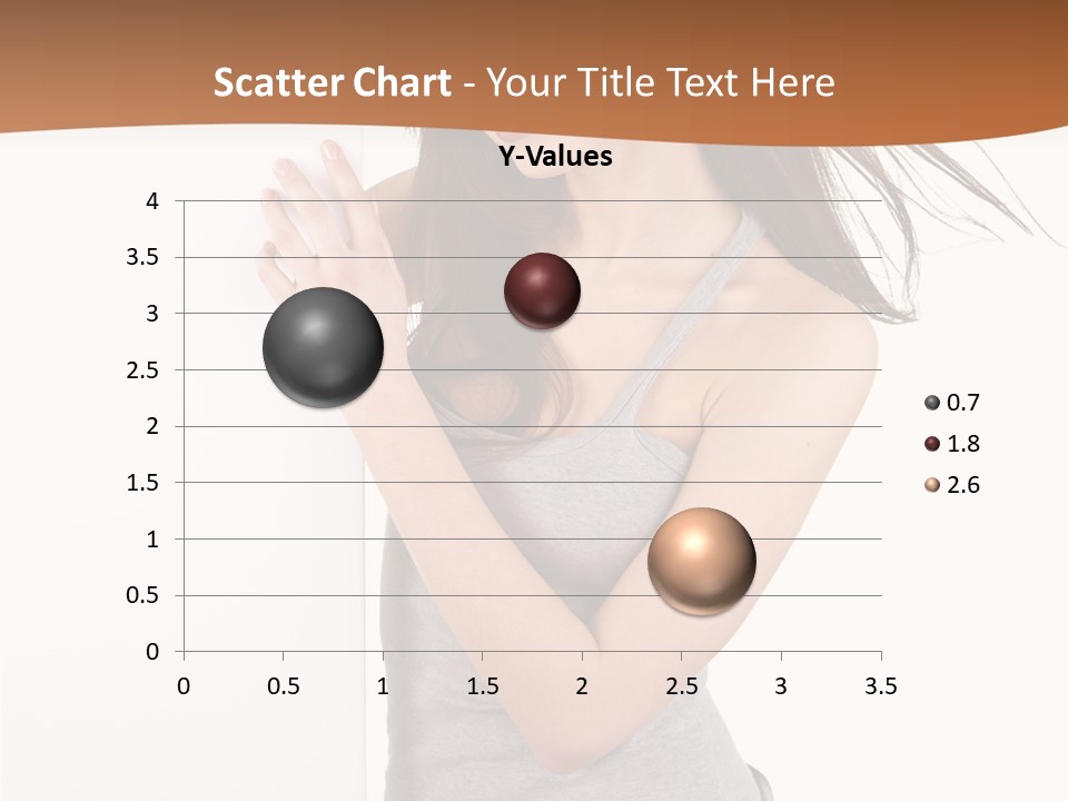 Space Message White PowerPoint Template