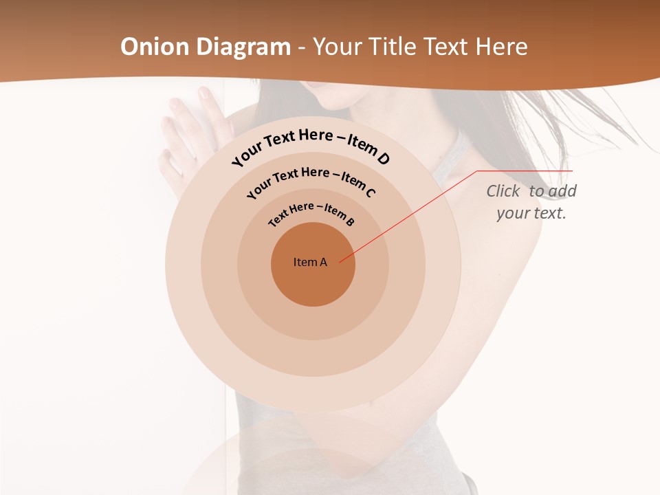 Space Message White PowerPoint Template