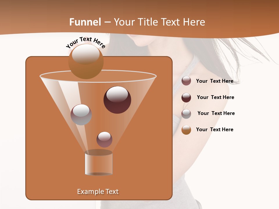 Space Message White PowerPoint Template
