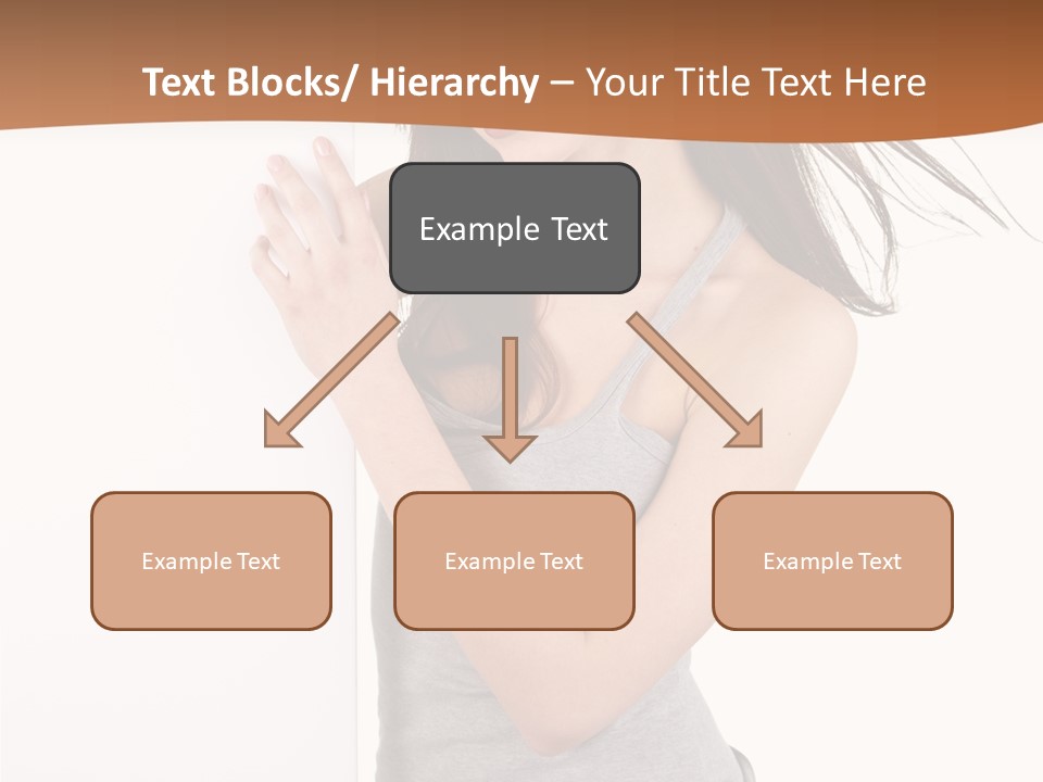 Space Message White PowerPoint Template