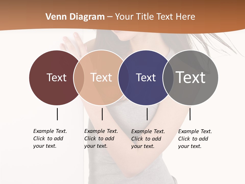 Space Message White PowerPoint Template