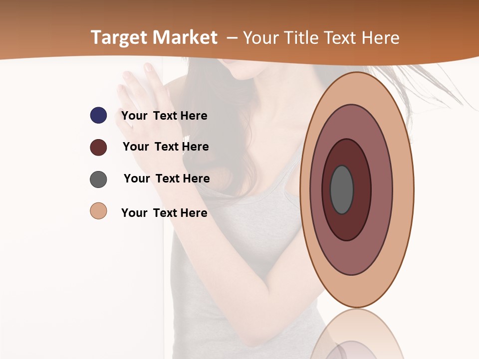 Space Message White PowerPoint Template