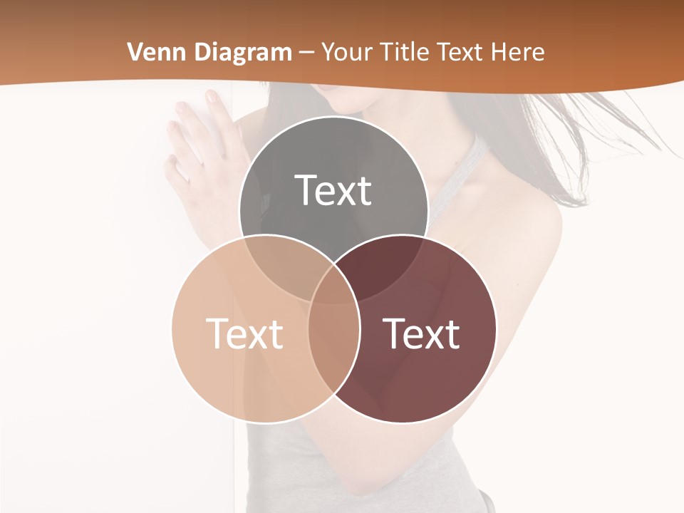 Space Message White PowerPoint Template