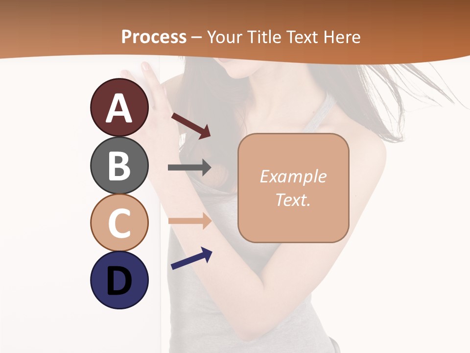 Space Message White PowerPoint Template