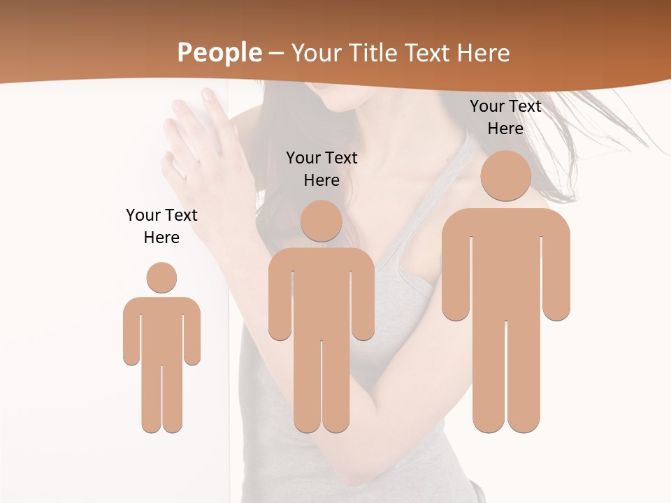 Space Message White PowerPoint Template