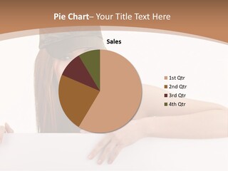 Person Winter Board PowerPoint Template