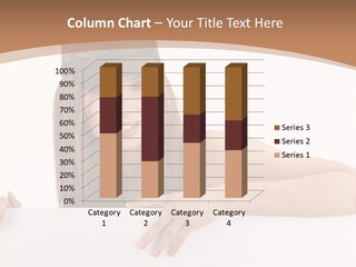 Person Winter Board PowerPoint Template