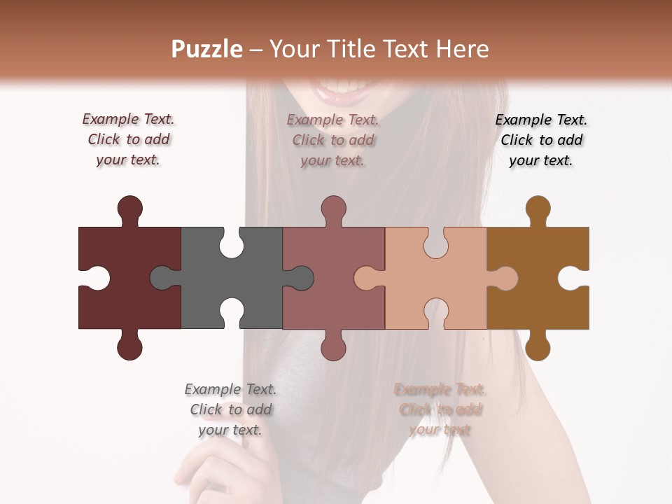 Paper Cheerful Isolated PowerPoint Template