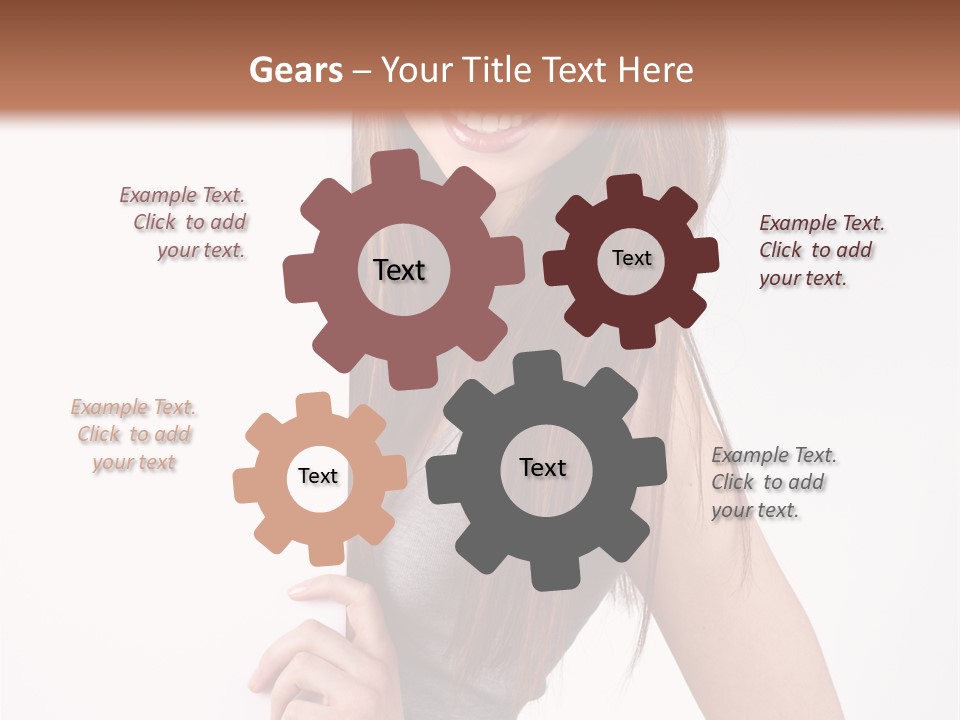 Paper Cheerful Isolated PowerPoint Template