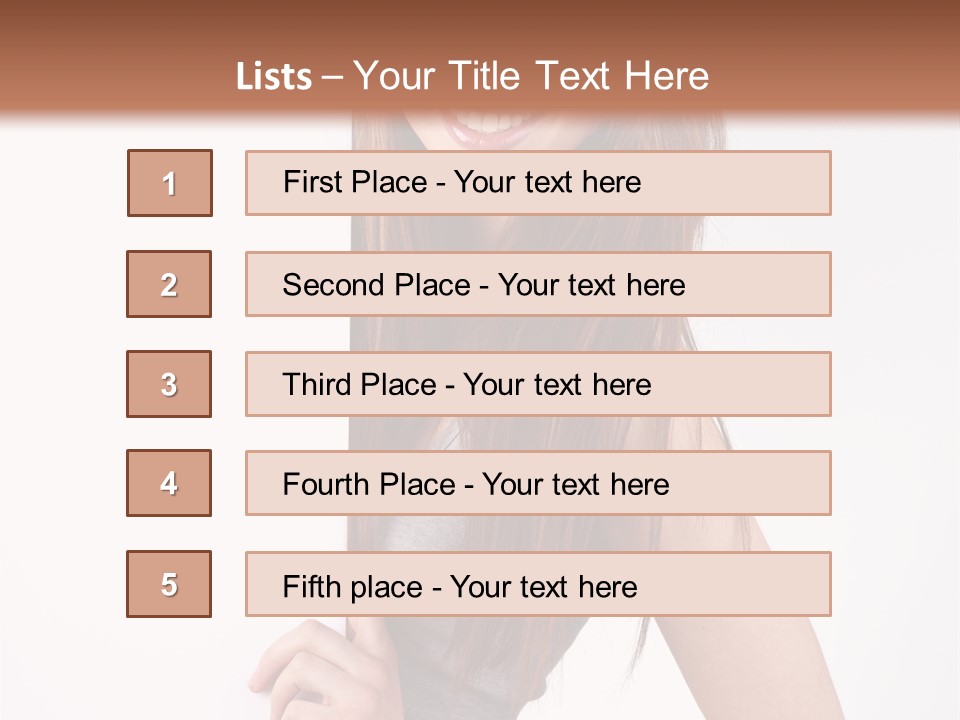 Paper Cheerful Isolated PowerPoint Template