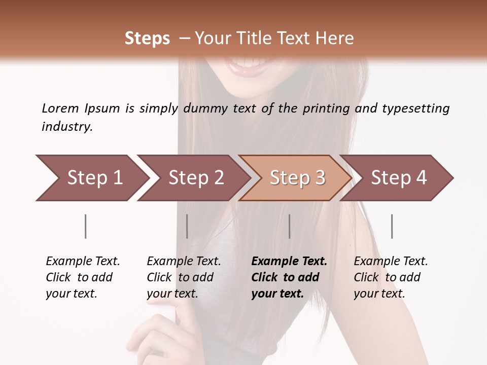 Paper Cheerful Isolated PowerPoint Template