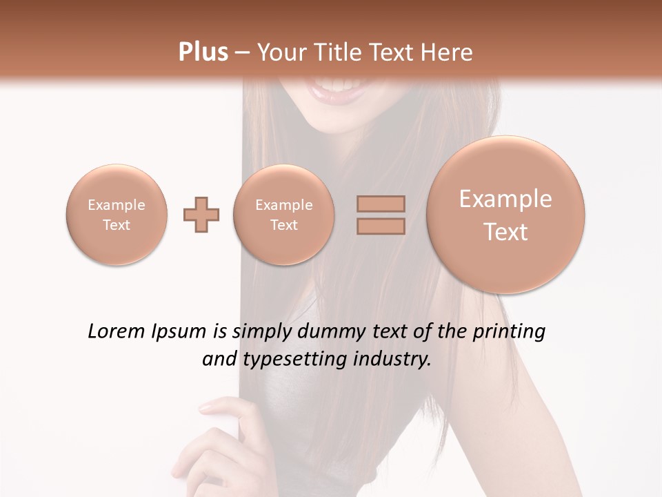 Paper Cheerful Isolated PowerPoint Template