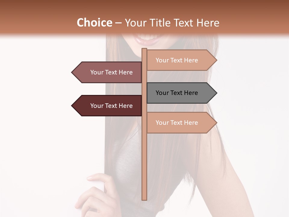 Paper Cheerful Isolated PowerPoint Template