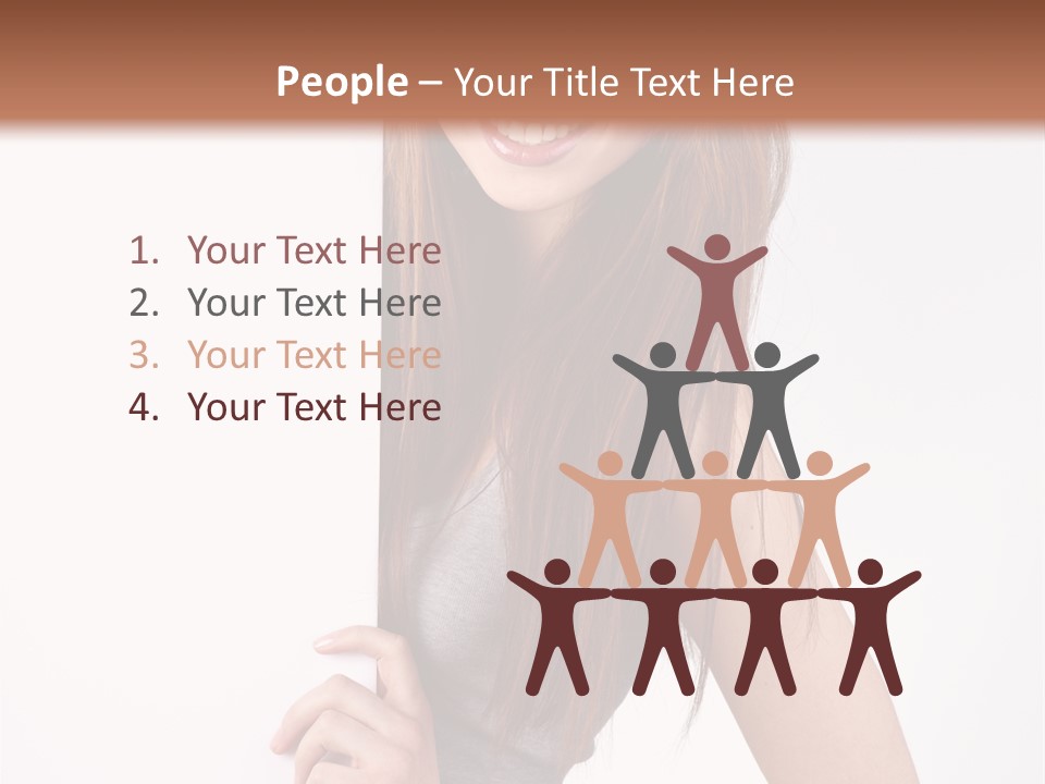 Paper Cheerful Isolated PowerPoint Template