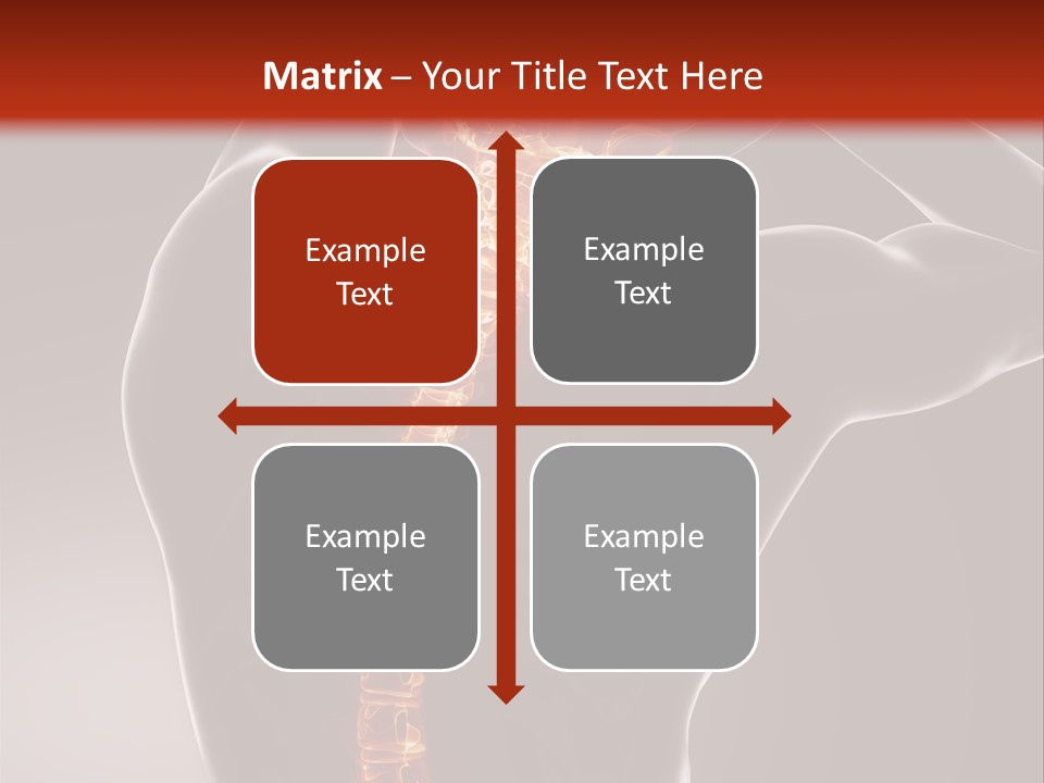 Trauma Ray Skeleton PowerPoint Template