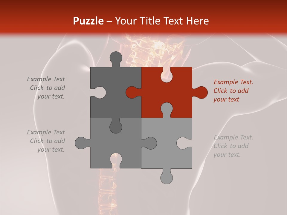 Trauma Ray Skeleton PowerPoint Template
