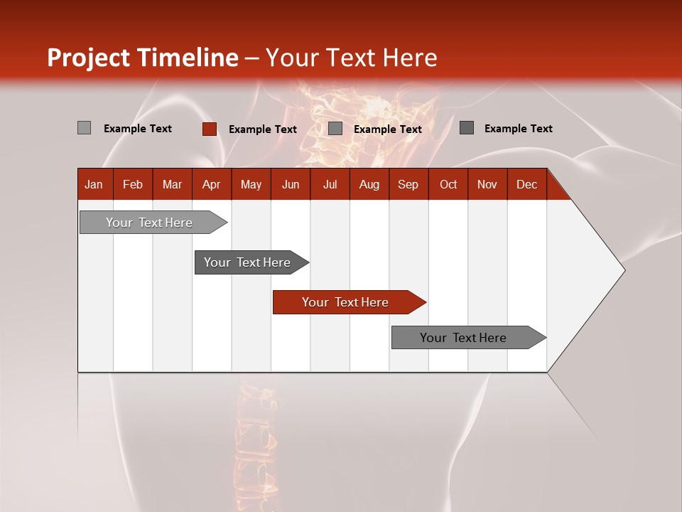 Trauma Ray Skeleton PowerPoint Template