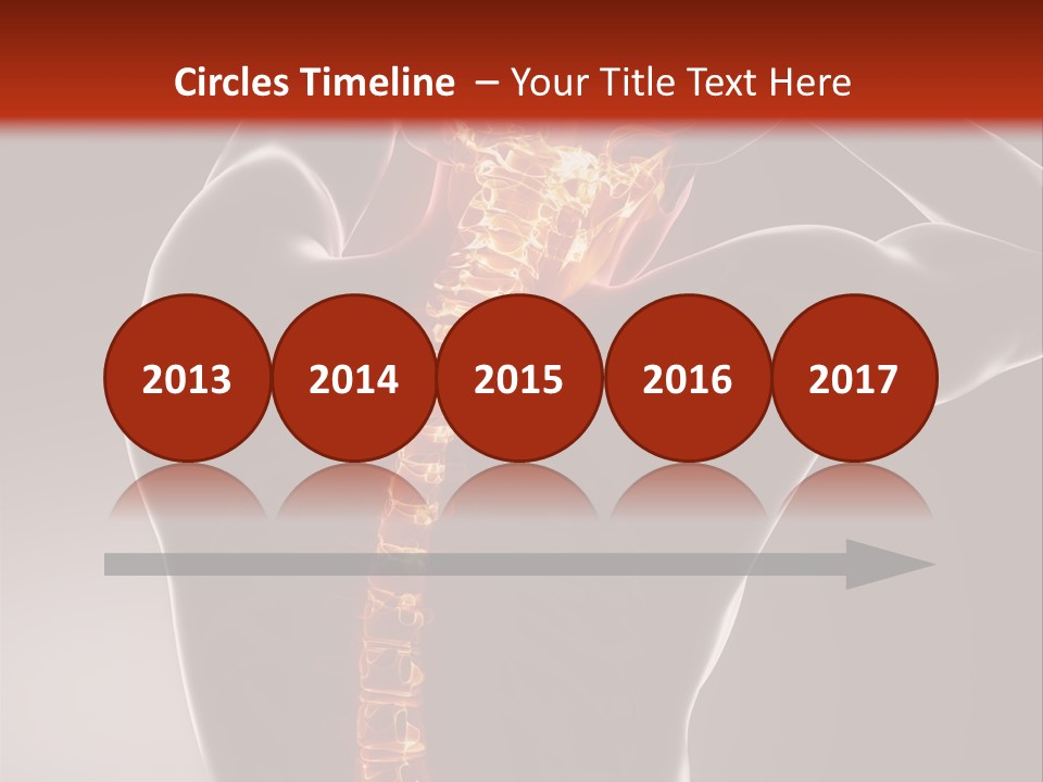 Trauma Ray Skeleton PowerPoint Template