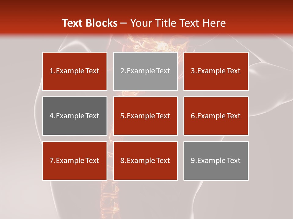 Trauma Ray Skeleton PowerPoint Template