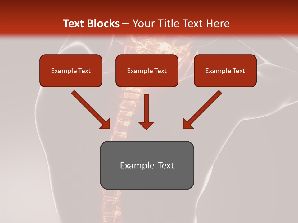 Trauma Ray Skeleton PowerPoint Template