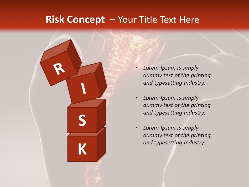 Trauma Ray Skeleton PowerPoint Template