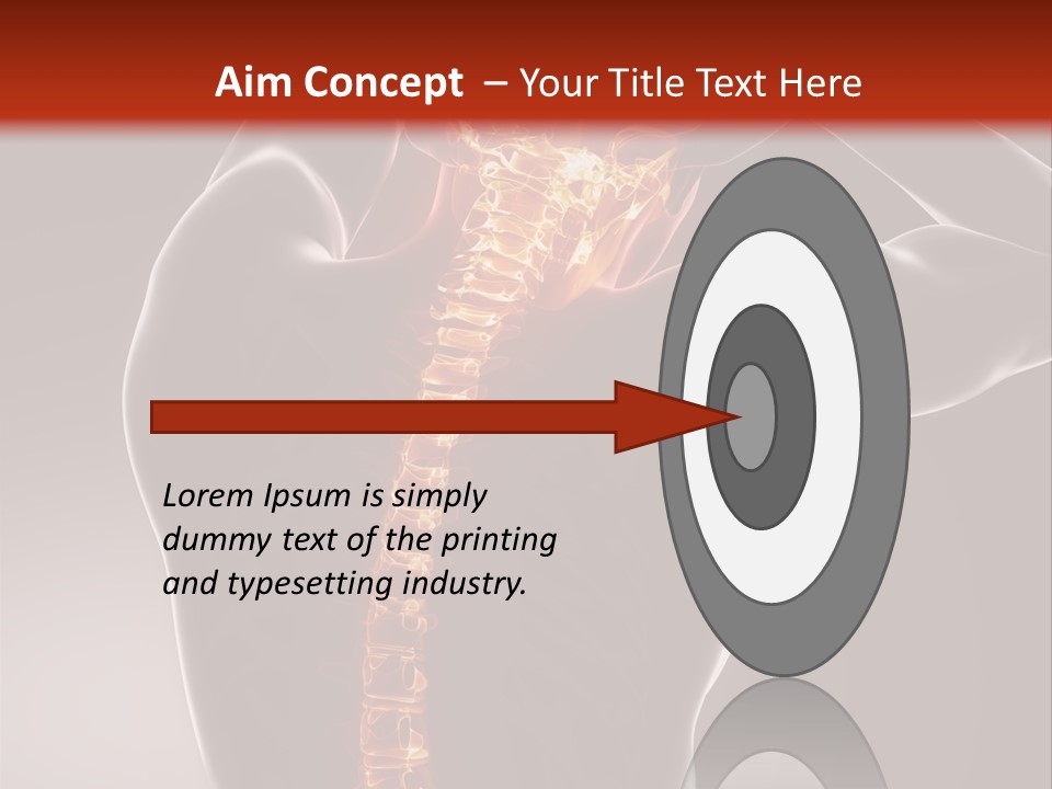 Trauma Ray Skeleton PowerPoint Template