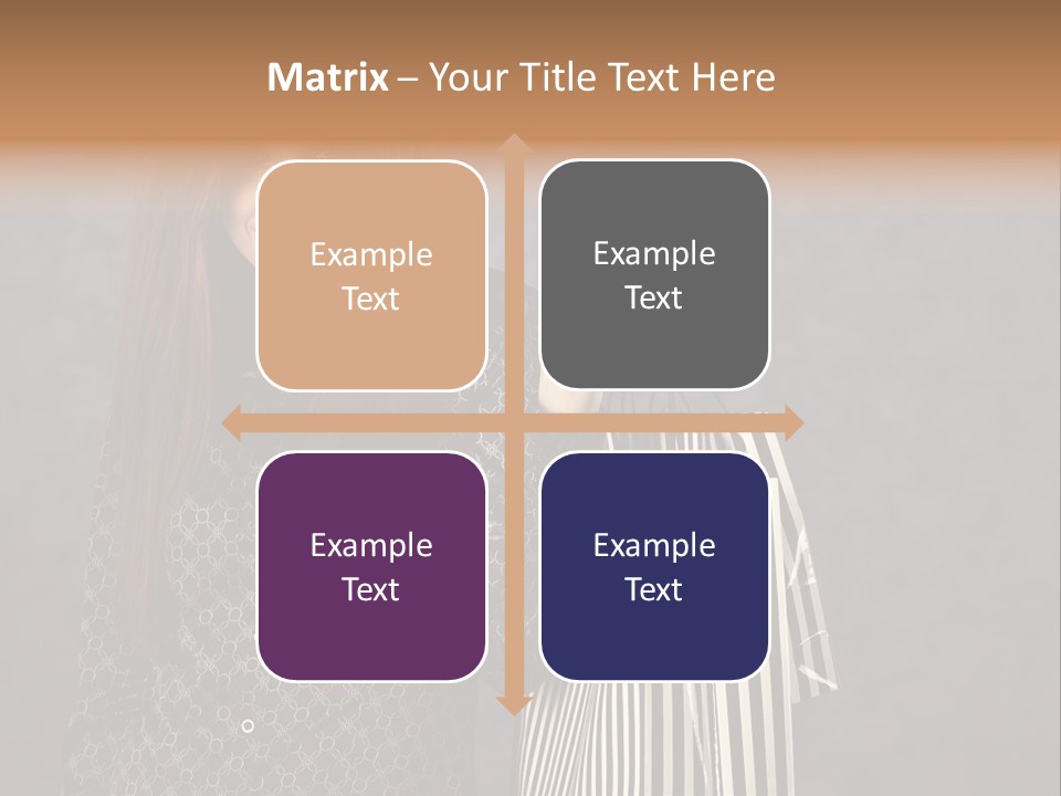 Happy Gesture Customer PowerPoint Template