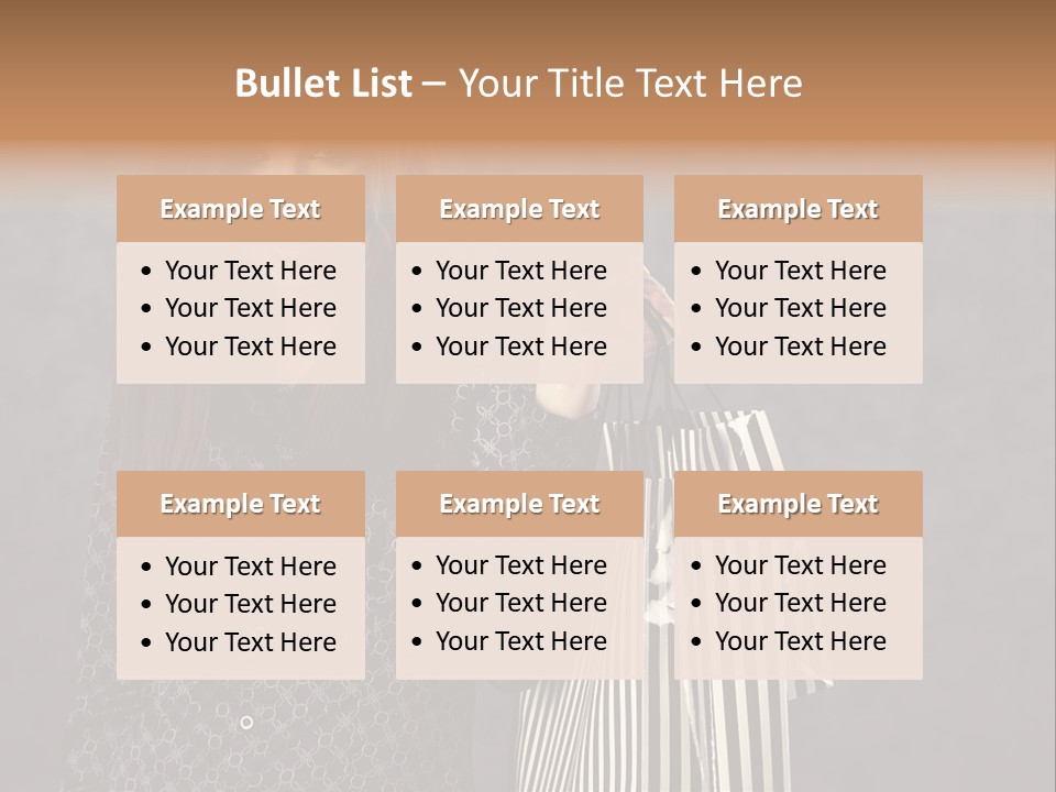 Happy Gesture Customer PowerPoint Template