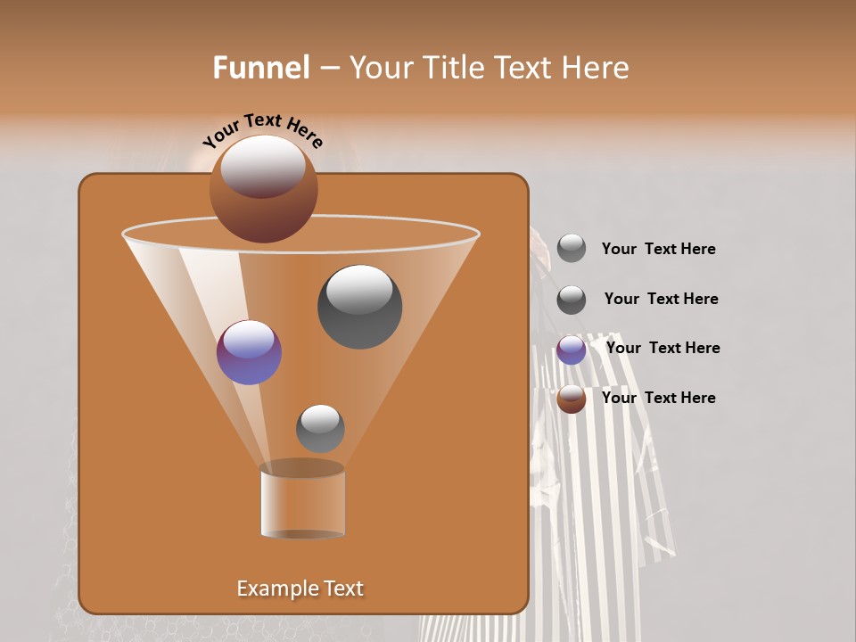 Happy Gesture Customer PowerPoint Template