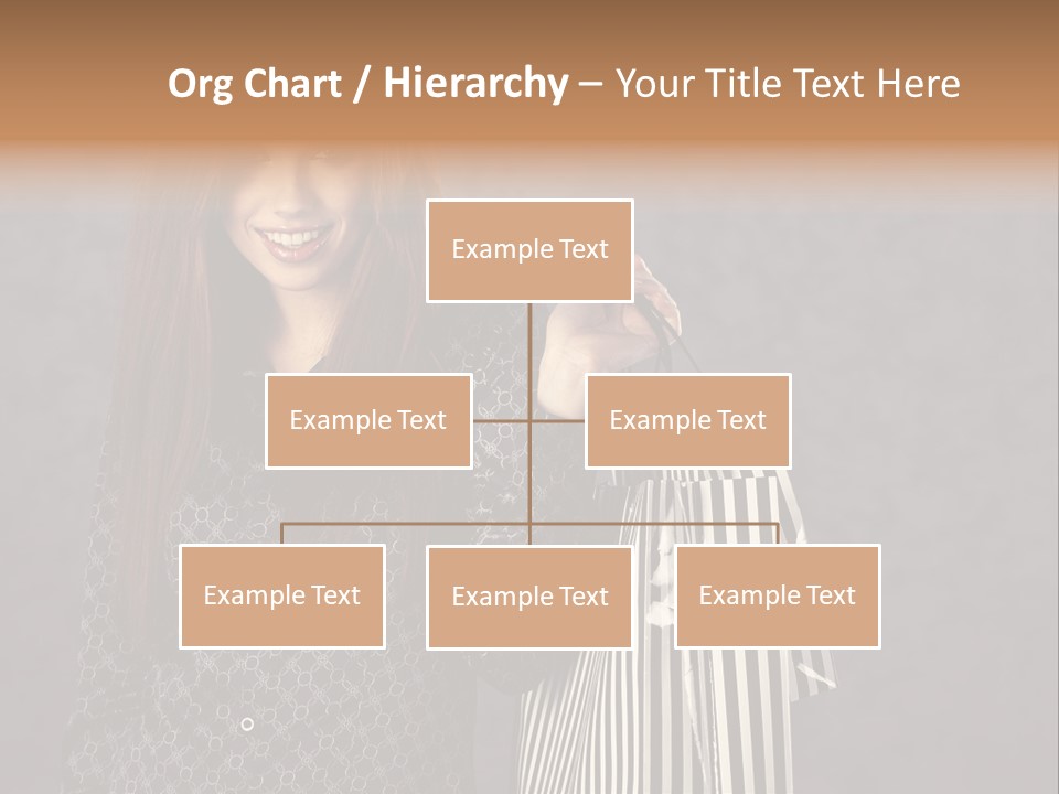 Happy Gesture Customer PowerPoint Template