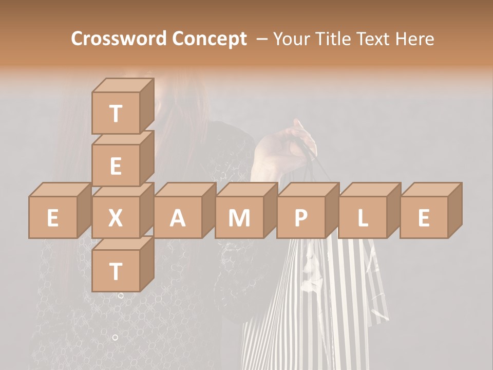 Happy Gesture Customer PowerPoint Template