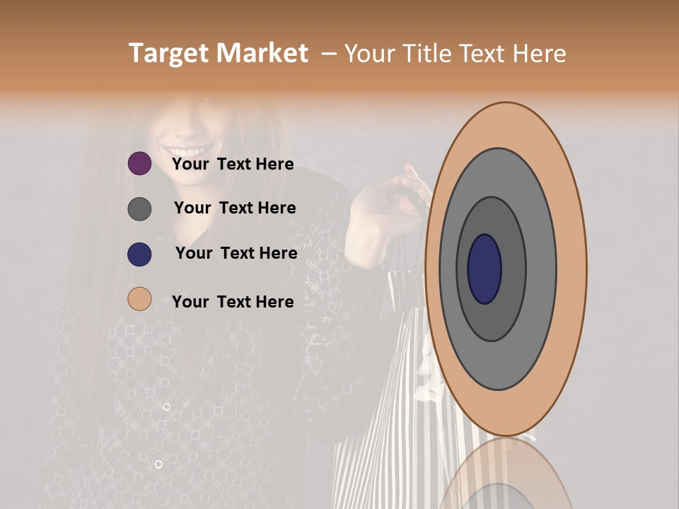 Happy Gesture Customer PowerPoint Template