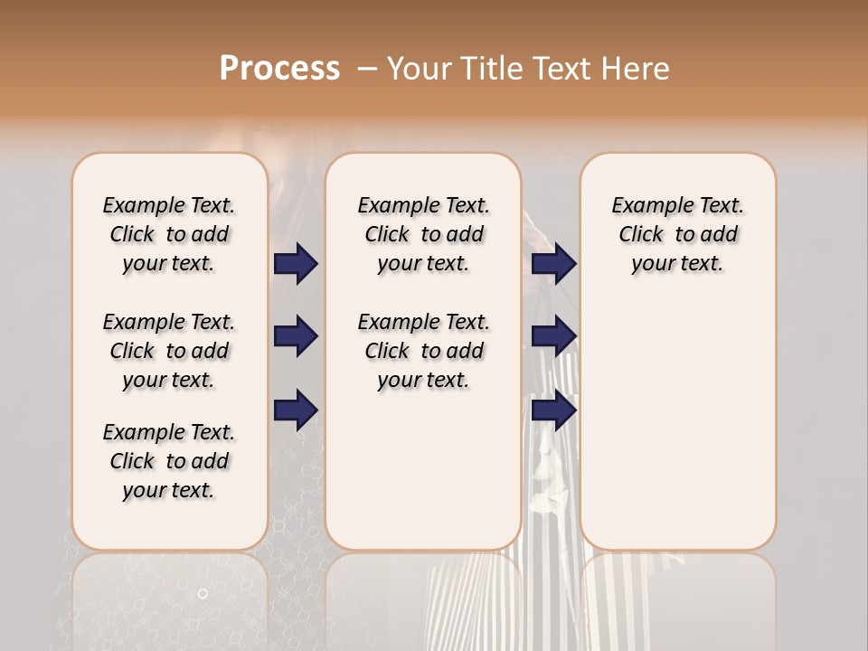 Happy Gesture Customer PowerPoint Template