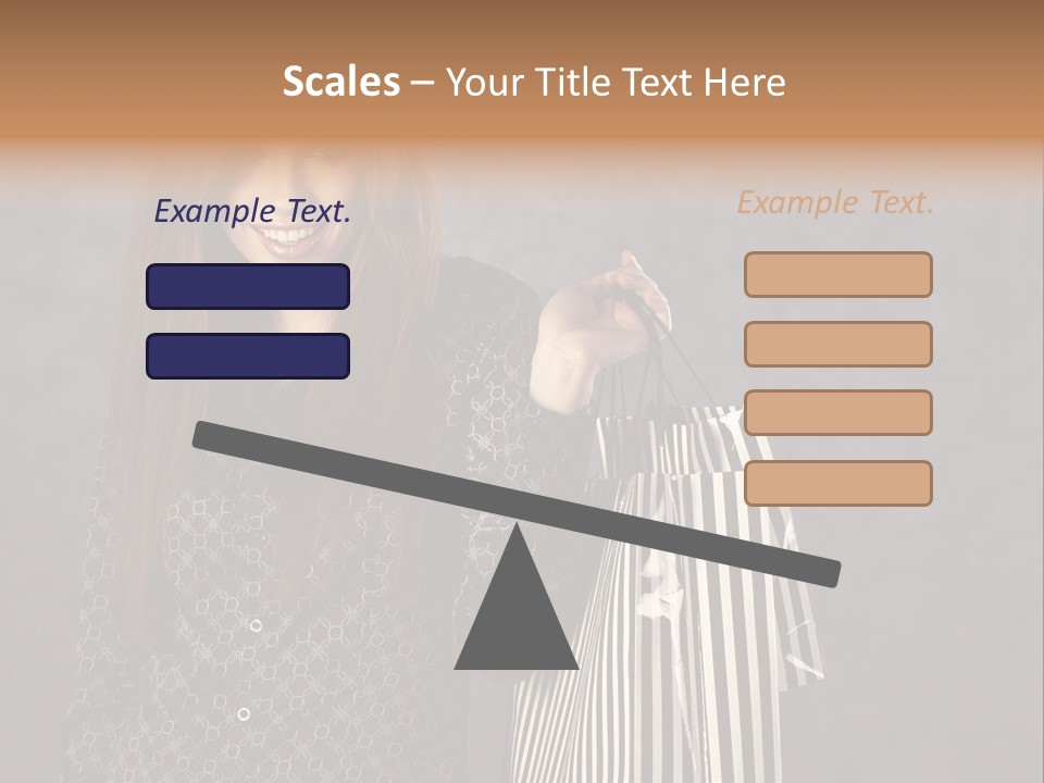 Happy Gesture Customer PowerPoint Template