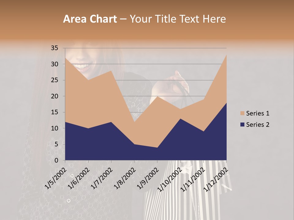 Happy Gesture Customer PowerPoint Template