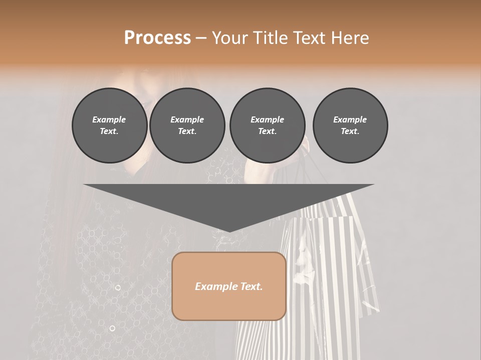 Happy Gesture Customer PowerPoint Template