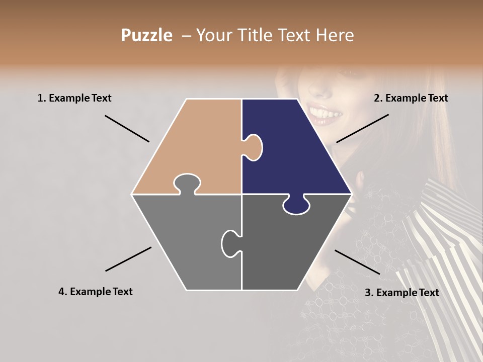 Customer Glamour Gesture PowerPoint Template