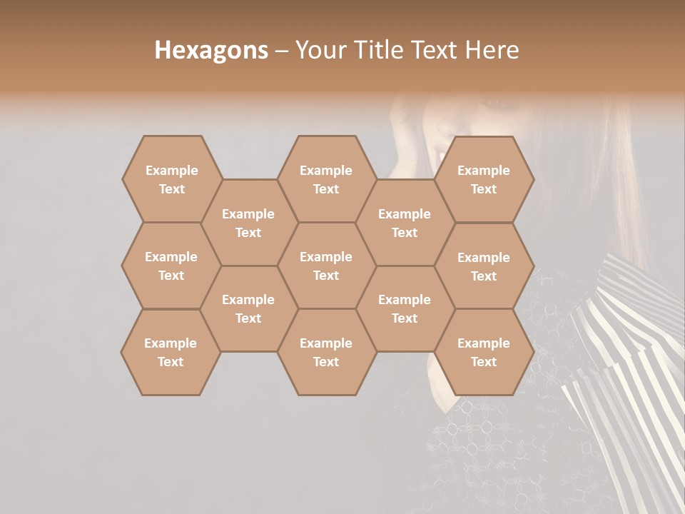 Customer Glamour Gesture PowerPoint Template