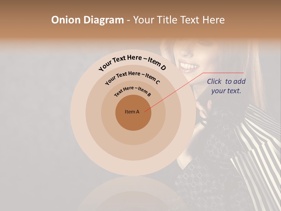 Customer Glamour Gesture PowerPoint Template