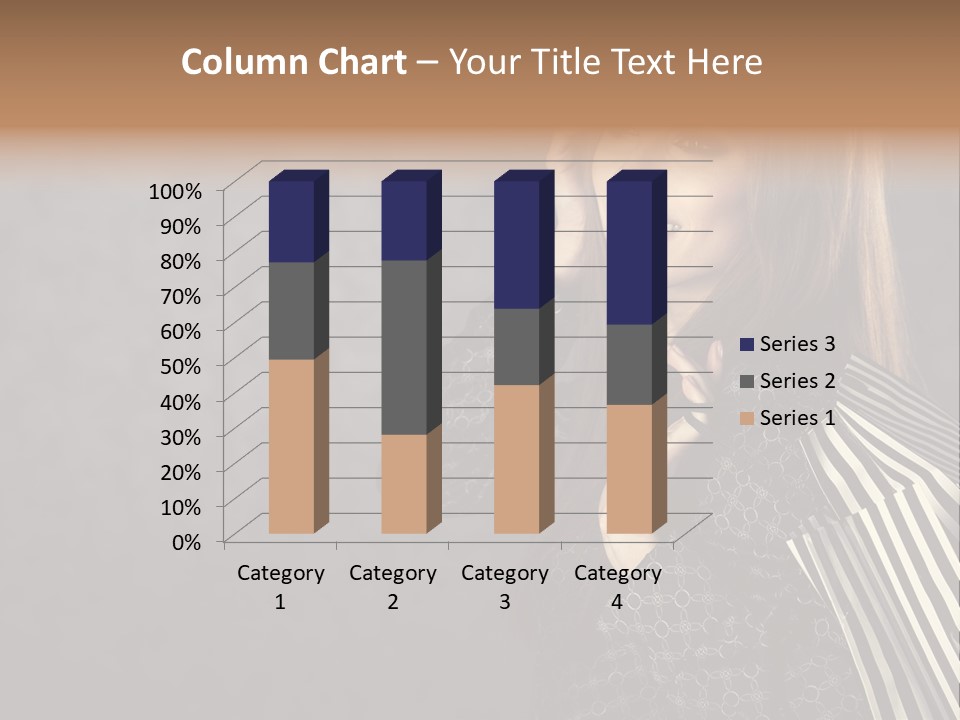 Customer Glamour Gesture PowerPoint Template