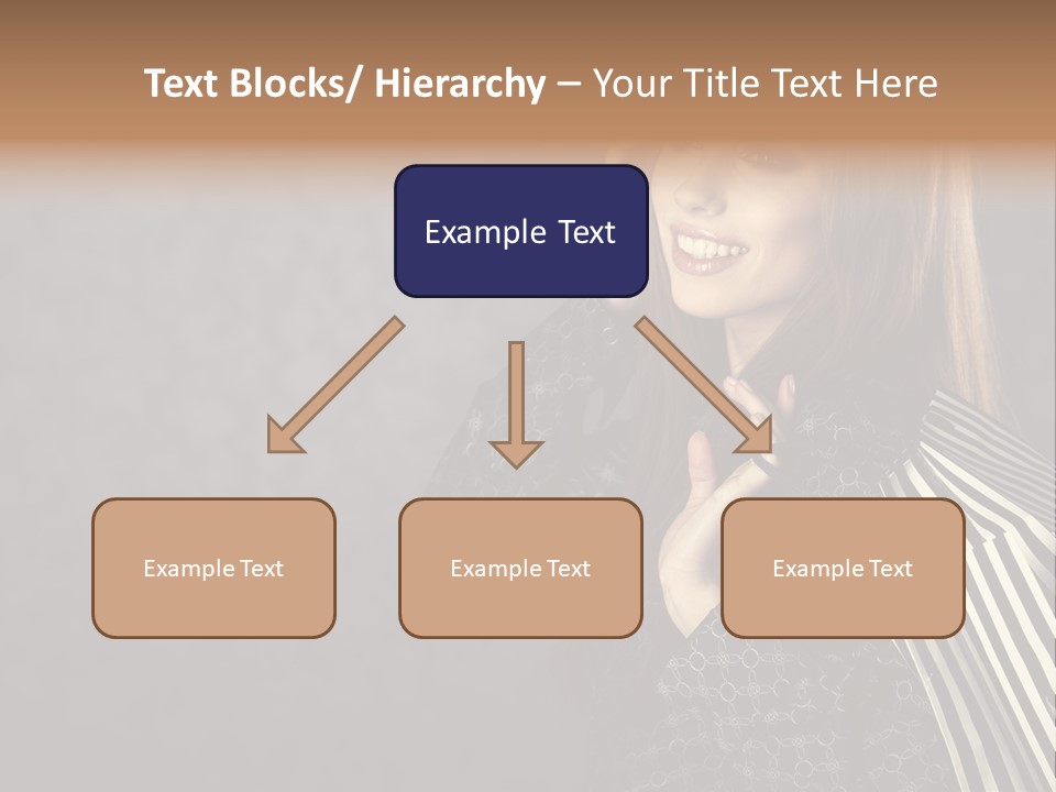Customer Glamour Gesture PowerPoint Template