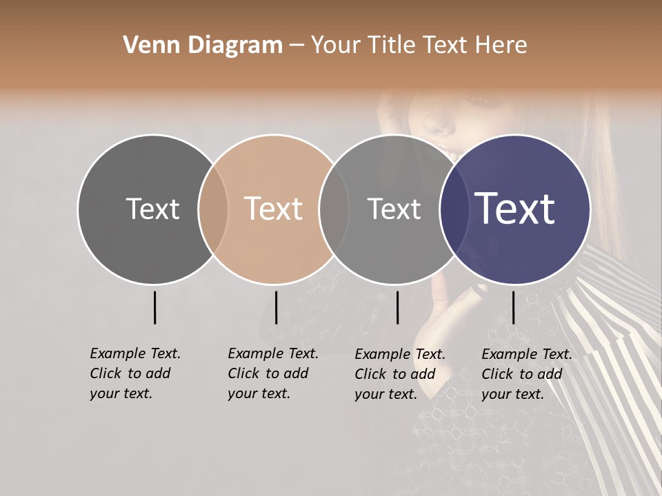 Customer Glamour Gesture PowerPoint Template