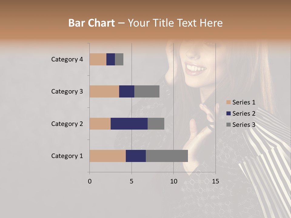Customer Glamour Gesture PowerPoint Template