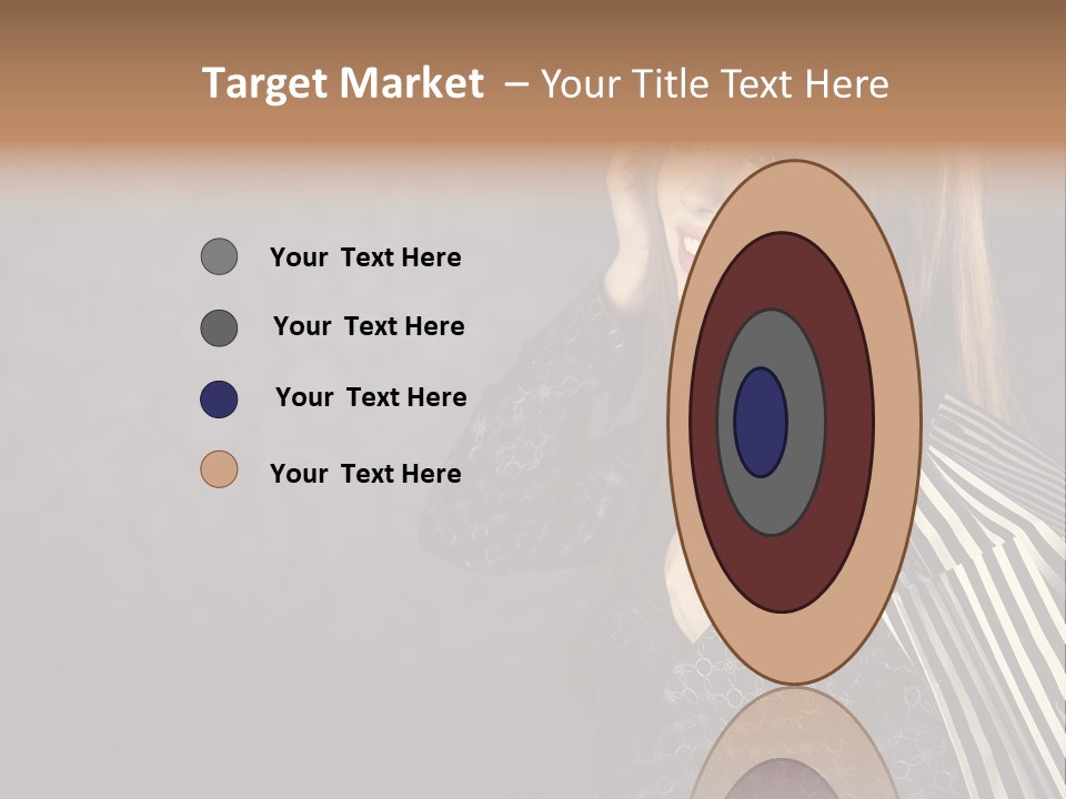 Customer Glamour Gesture PowerPoint Template