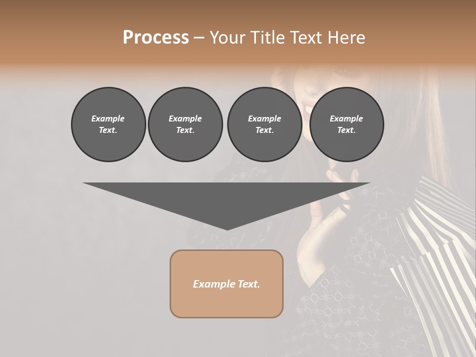 Customer Glamour Gesture PowerPoint Template
