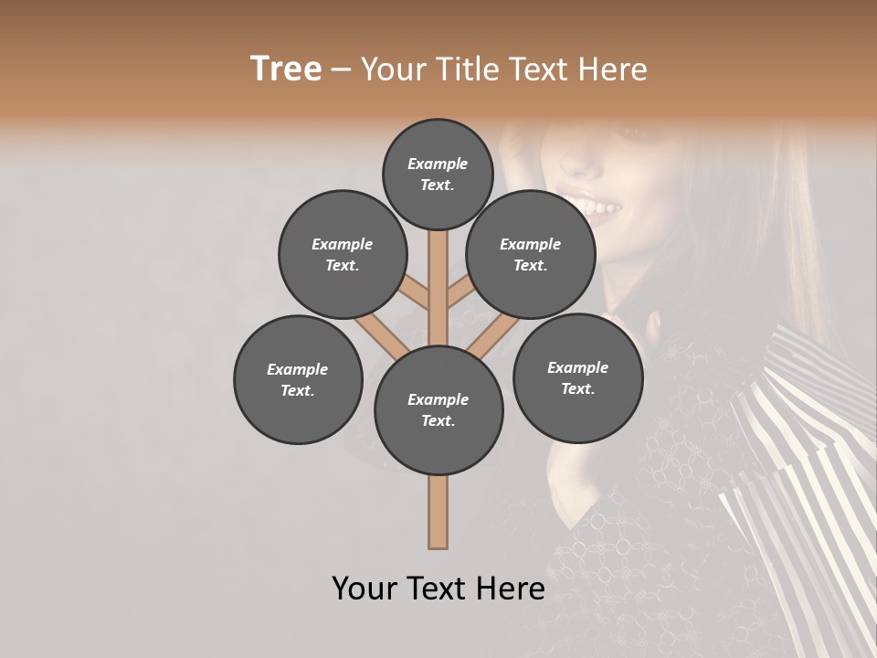 Customer Glamour Gesture PowerPoint Template